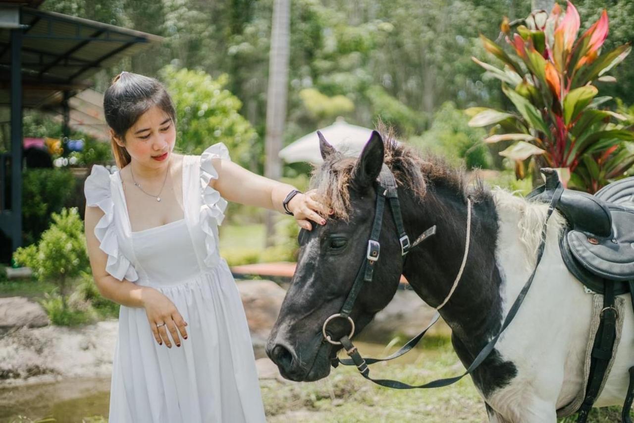 ไร่นาบัวหลวง คาเฟ่ & ฟาร์มสเตย์ Raina Bualuang Cafe & Farm Stay Ban Na No Exterior foto